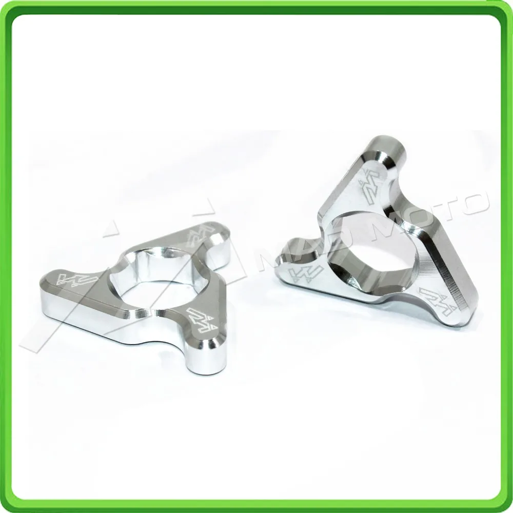 HUIHUAN MADMOTO 22mm Silver Fork Spring Preload Adjusters for Aprilia RSV4 R RSV4R 2010 2011 2012 2013 2014 Style C (6)