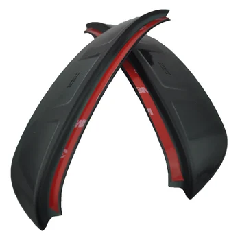 

For Ford EcoSport 2013 2014 2015 2016 ABS Plastic Rain Shade Awnings Side Door Rearview Mirror Sun Visor Protector Covers 2Pcs