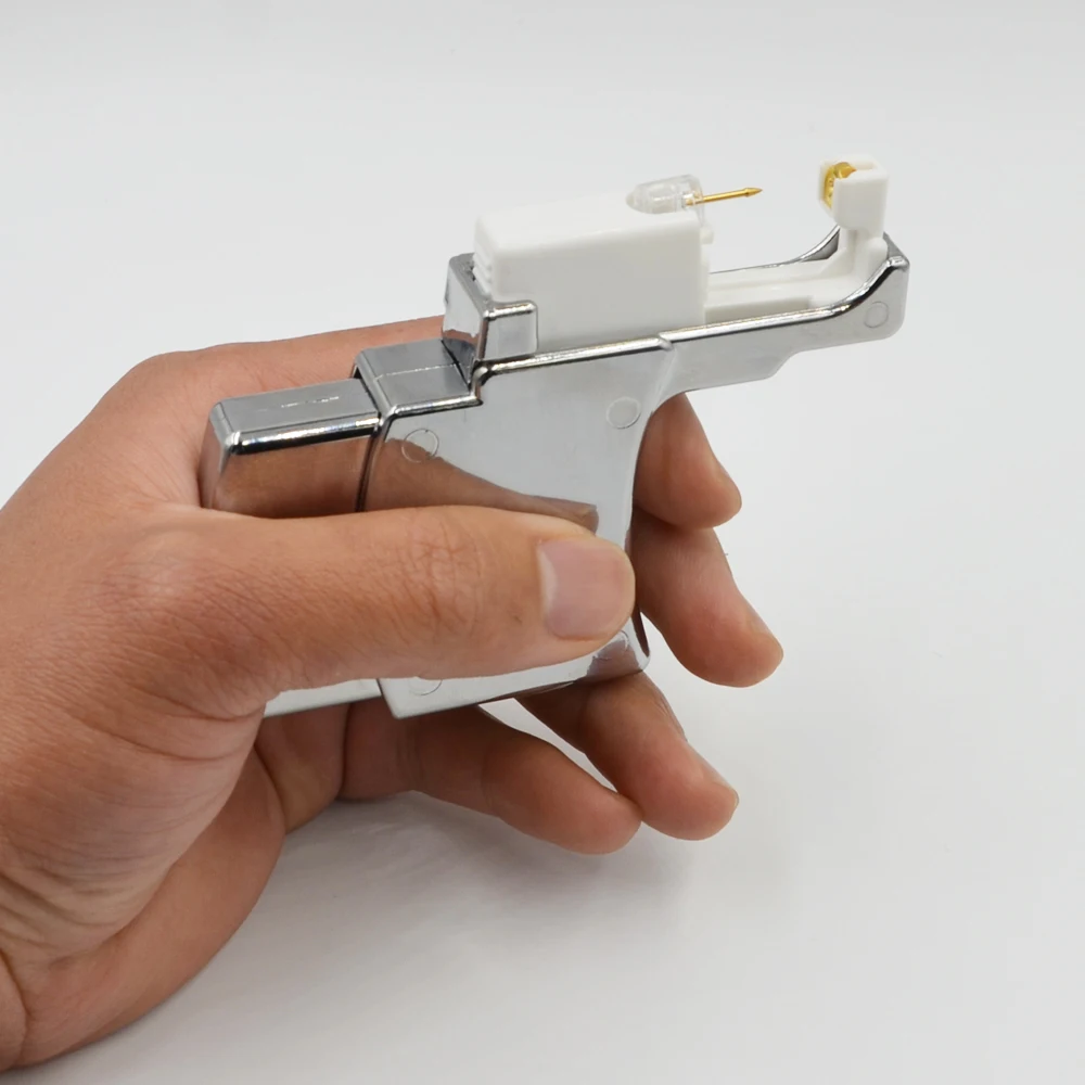 Профессиональный ушной инструмент для пирсинга системы пистолет инструменты безопасности серьги пистолет устройство легко ушной Пирсинг оборудование