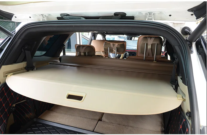 Для Ford Everest задний багажник Грузовой Обложка щит безопасности Экран тени Высокое качество автомобильные аксессуары