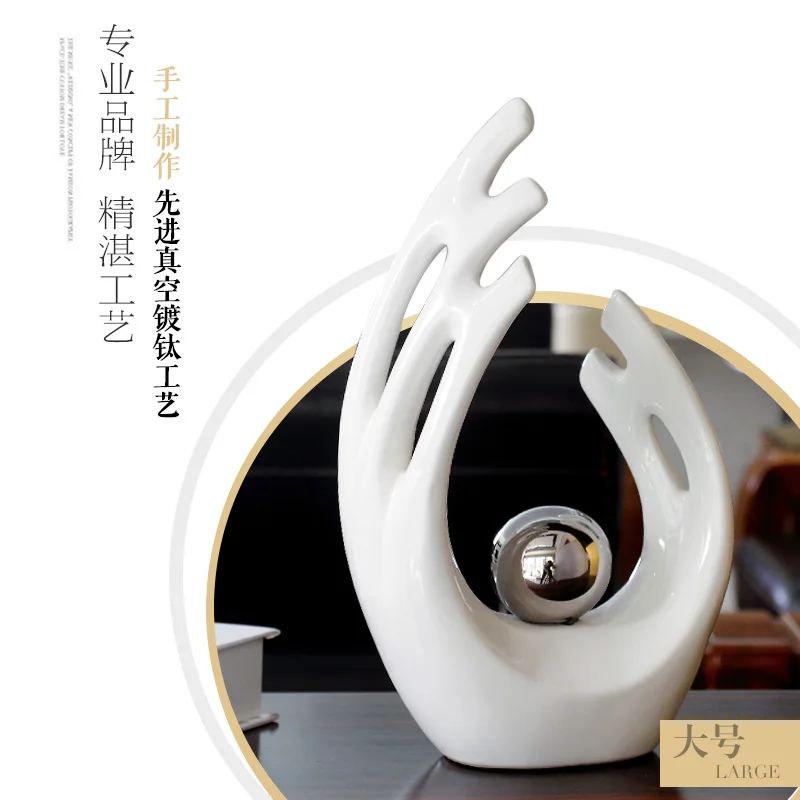  Ceramic Arts And Crafts Living Room Bedroom Decoration Gift Home Decor Porcelain Figurine Decorativ - 32651884077