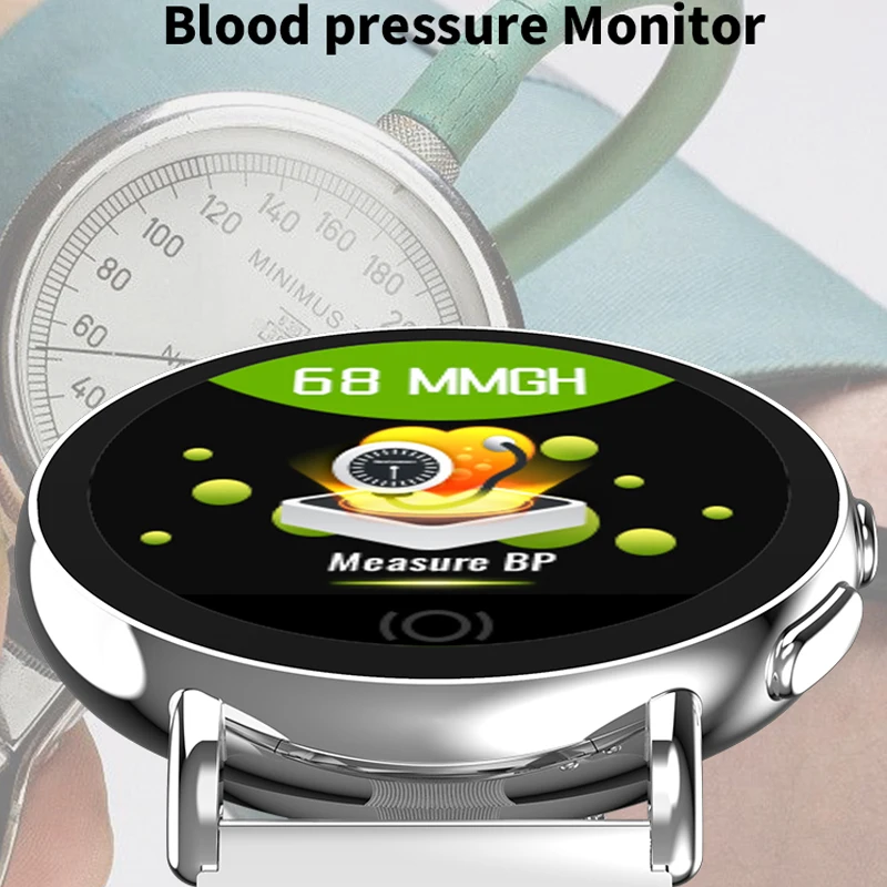 

2019 Smart Watch Men Watch OLED Color Screen Smartwatch women Fashion Fitness Tracker Heart Rate monitor