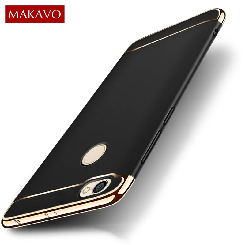 MAKAVO для Xiaomi Redmi Примечание 5A Prime чехол 3в1 покрытие матовая жесткая задняя крышка