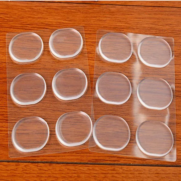 

Hot 2017 6 PCs/Sheet Women Ladies Girls Silicone Gel Shoe Insole Inserts Pad Cushion Foot Care Heel Grips Liner