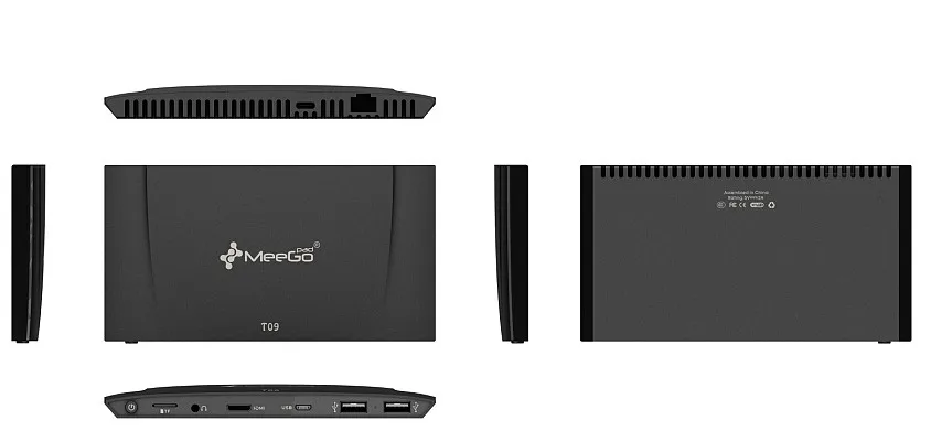 Meegopad T09 Pro 4G ram 64G rom мини ПК Intel Atom Cherry Trail X5 Z8350 Windows 10 type-C компьютерная палка Wtih wifi BT tv Box