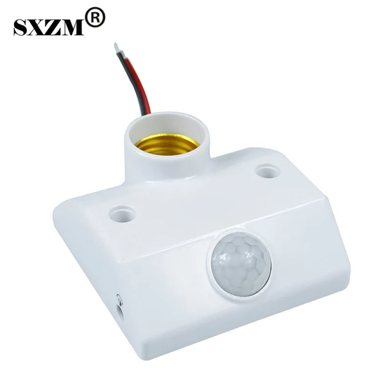 Buy SXZM 2pcs/lot E27 Base Automatic Body Infrared IR