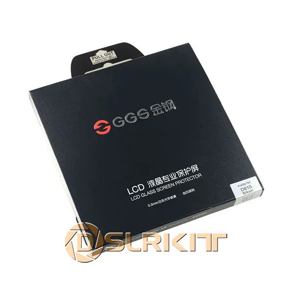 GGS Характеристическая вязкость полимера 0,5 мм LARMOR Экран ЖК-дисплей протектор GGS4 для Nikon D810