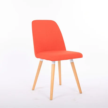 Стулья для кафе мебель для кафе из твердой древесины+ хлопок кофейный стул из ткани обеденный стул шезлонг минималистский современный 45*43*88 см