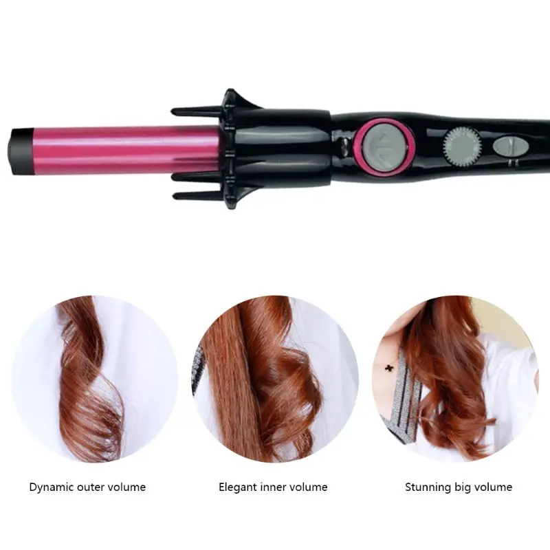 

Pro Automatic Easy Curling Iron Ceramic Hair Curler Hair Styling Tools Ceramic Automatic Shiny Salon Style Curls