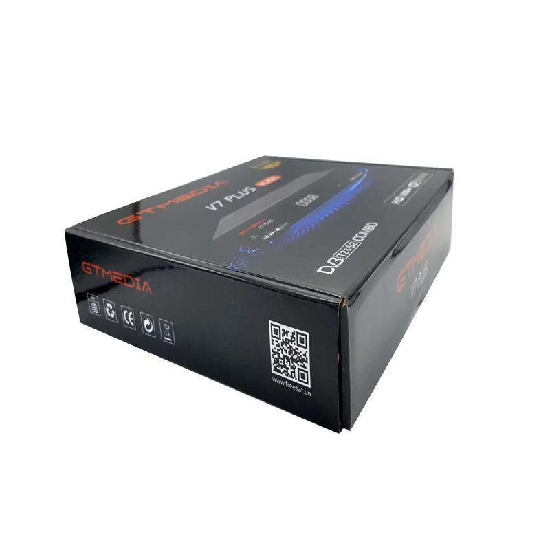 GTMEDIA V7 PLUS 10 шт. DVB-S2 H.265 DVB-T2 спутниковый приемник декодер наземного HD tv box Wifi Biss vu конвертер рецептор