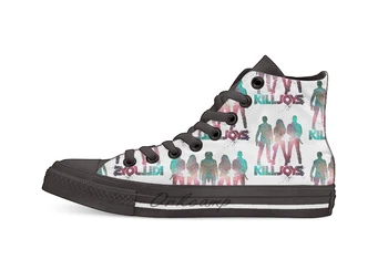 

killjoys Casual High Top Canvas shoes sneakers For Drop shipping