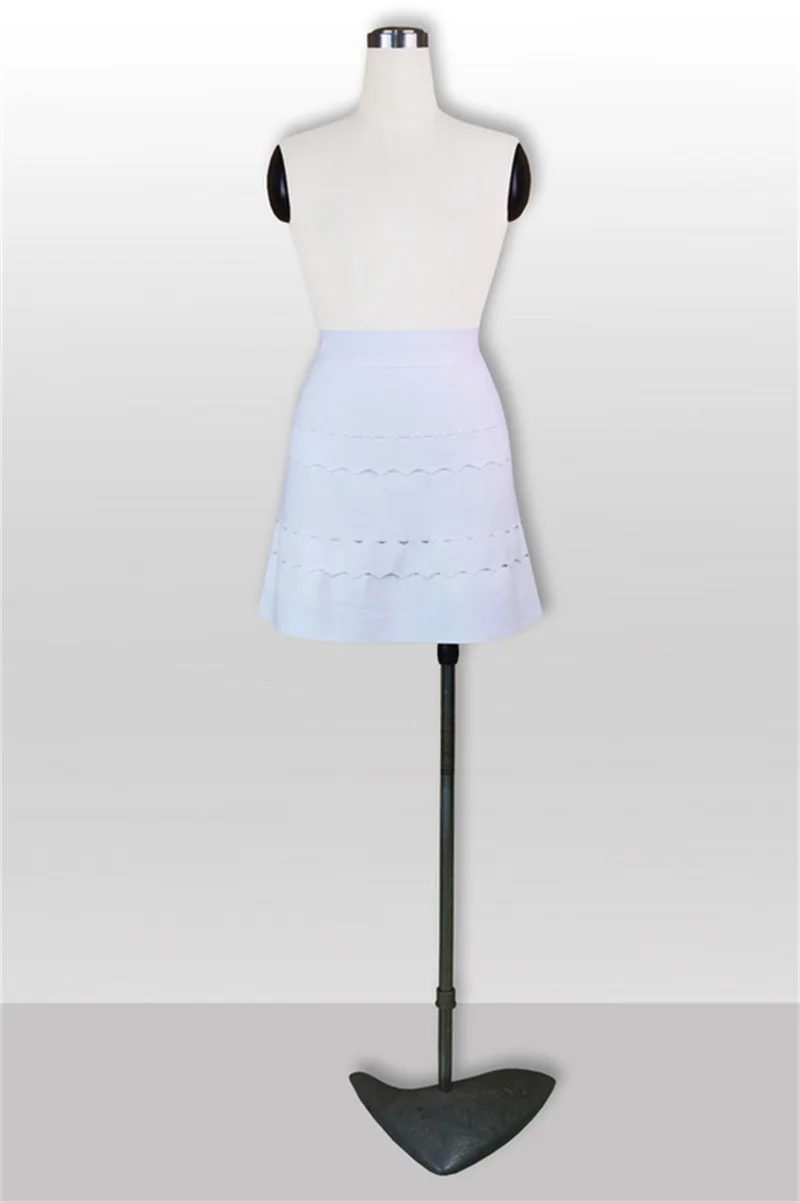 Новое поступление,, трапециевидная открытая Летняя мини-юбка со шнуровкой вечерние платья знаменитостей, женские Сексуальные облегающие летние платья - Цвет: As Picture