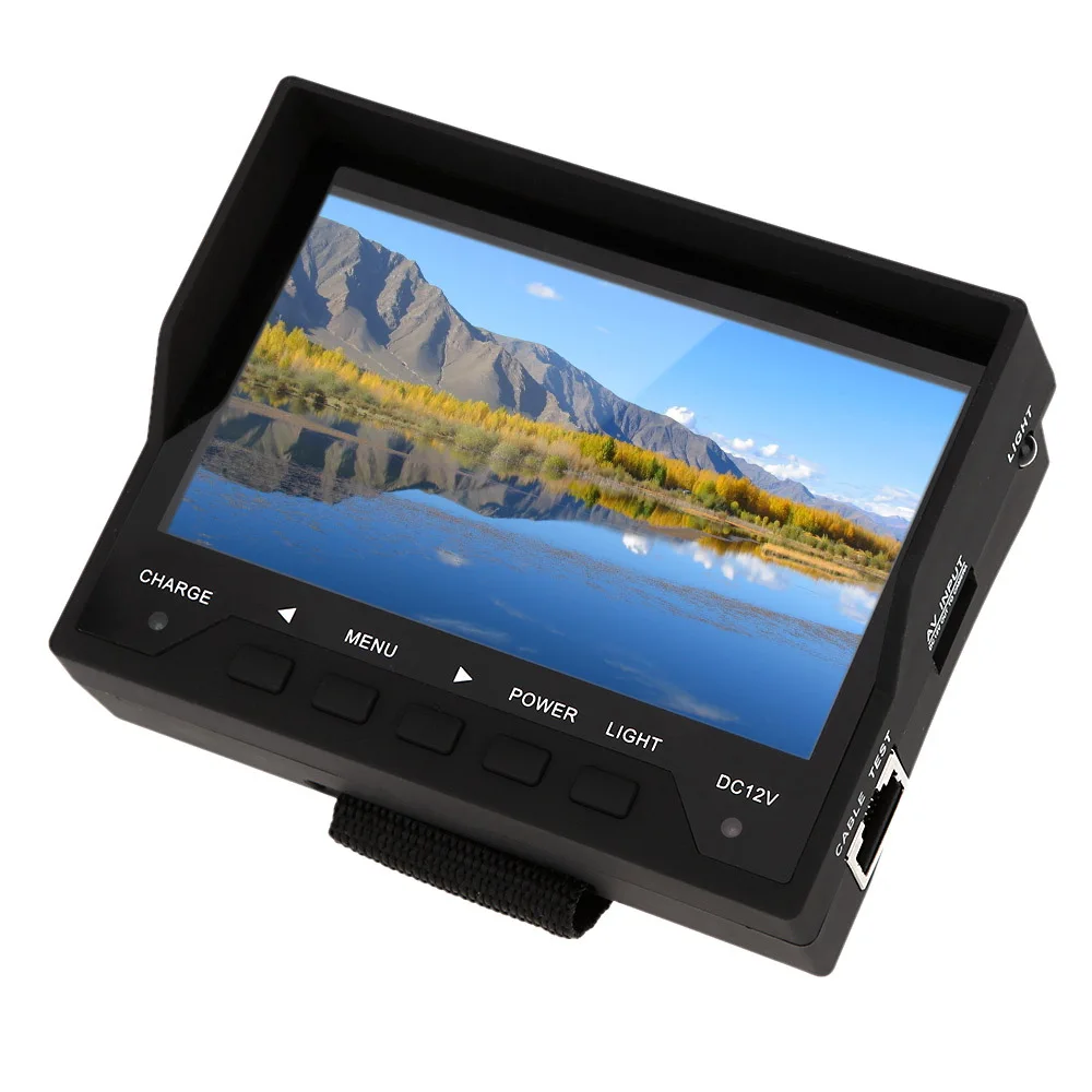 4.3" TFT LED Network Cable Tester CCTV Camera Installation Detection System Security Video Tester Surveillance with OSD Menu