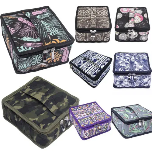 

30 Bottle Essential Oil Carry Case 5-15ML Holder Storage Aromatherapy Hand Bag