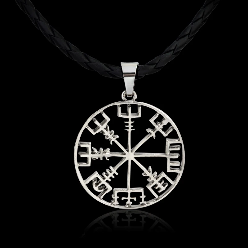 Викинг-Волк Орел норвежский викинг ожерелье для мужчин Norse Talisman оригинальные дикие мужчины мощность ювелирные изделия амулет - Окраска металла: Style 1