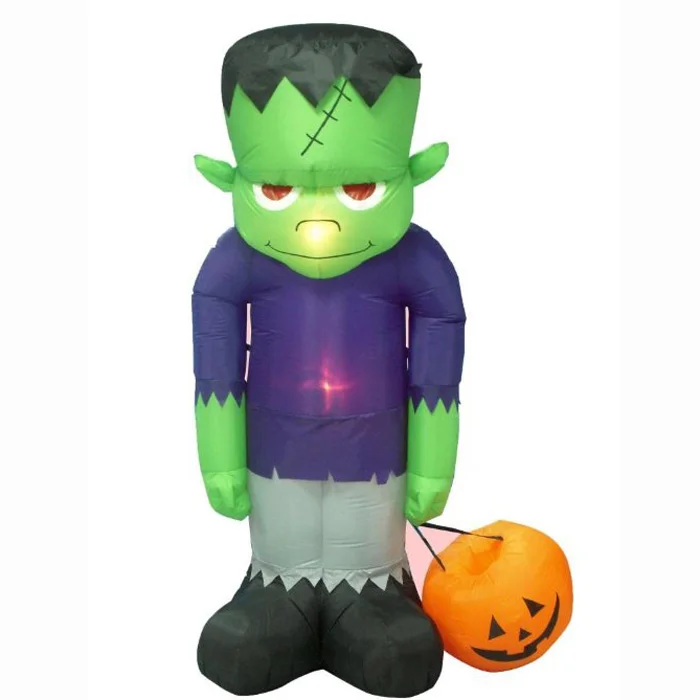 3m huge commercial inflatable halloween frankenstein decoration with led lights for party - Commercial Halloween Decorations 3m huge commercial inflatable halloween frankenstein decoration with led lights for party - Commercial Halloween Decorations
