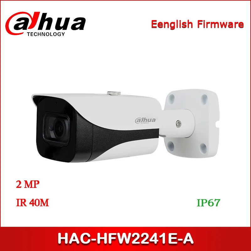 Сетевой видеорегистратор Dahua HAC-HFW2241E-A 2MP CCTV Камера звездного неба, HDCVI IR пуля Камера