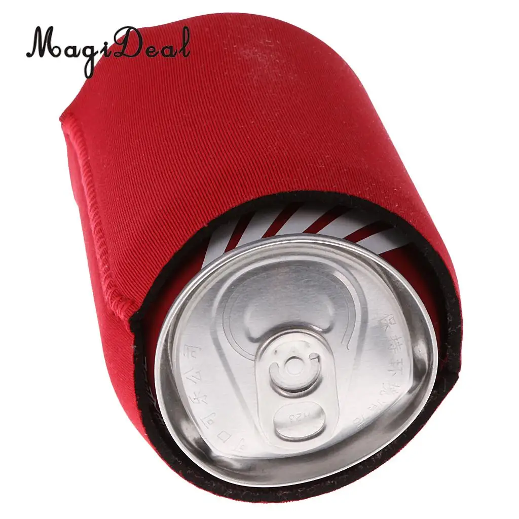 MagiDeal 5Pcs/Lot Neoprene Cooling Beer Drinks Bottle Tin Can Cooler Sleeve Holder Birthday Hens Nigth Party Favors Gifts