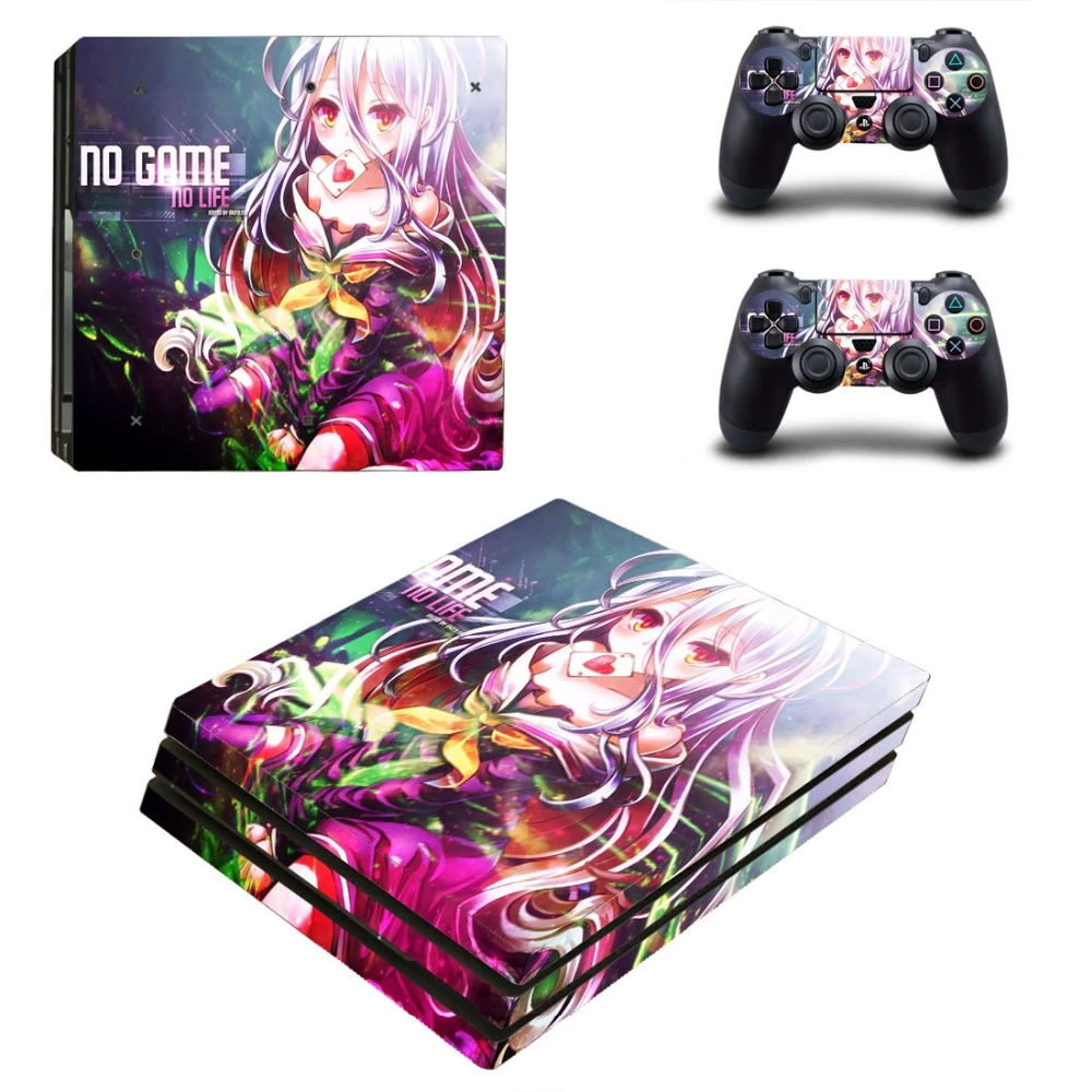 Anime Cute Girl No Game No Life Ps4 Pro Skin Sticker Decal For Playstation 4 Console And 2 Controller Ps4 Pro Skin Sticker Vinyl Stickers Aliexpress