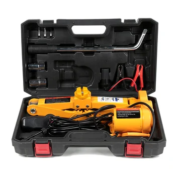 

12V 2T Electric Car Jack Auto Scissors Lifting Machine Car Jacks Lifting Equipment Auto Repair Tools with Gloves