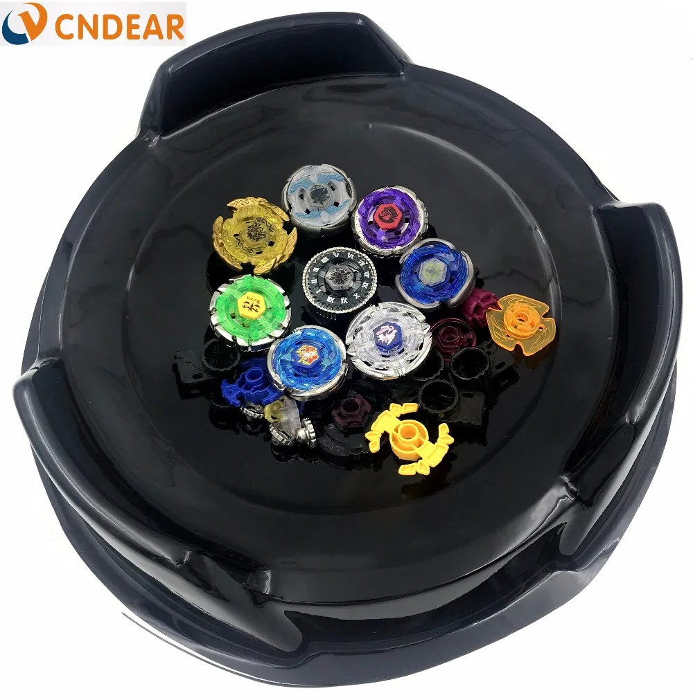 Beyblade Металл Fusion 4D freies Spinner Топ (8 BeyBlades + 4 пусковые + 2 ручки + 2 стадионов + более 20 запасные части) игрушка