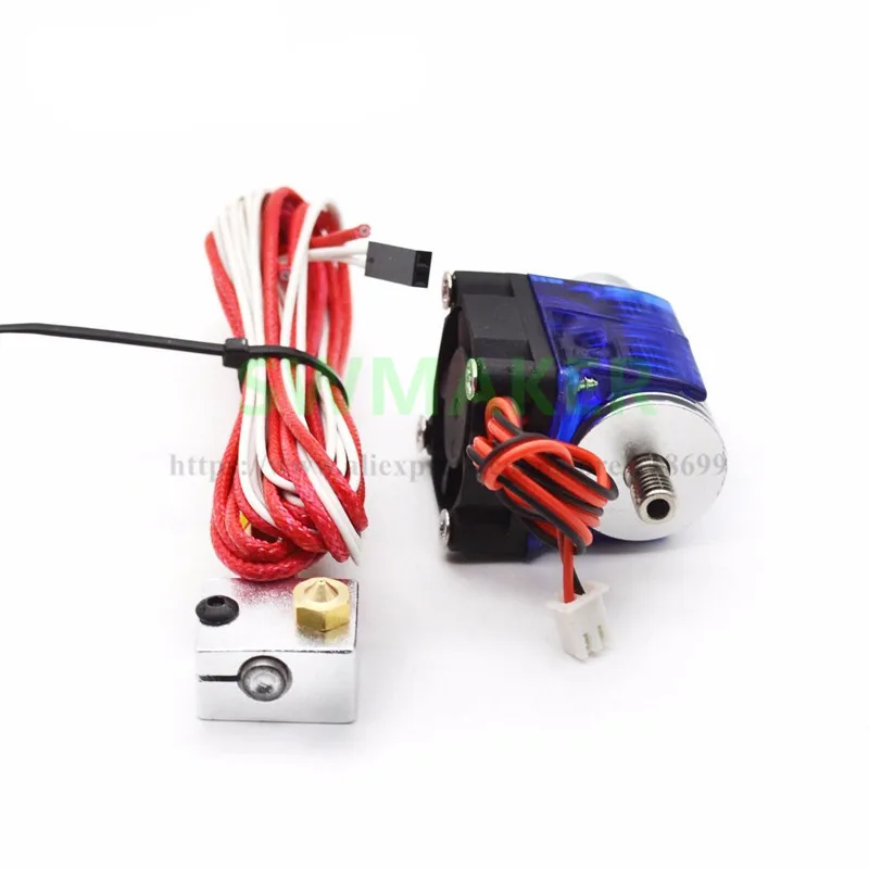

V6 J-head direct Hotend kit Short distance Wade extruder fan For 1.75mm /3.0mm 3D printer
