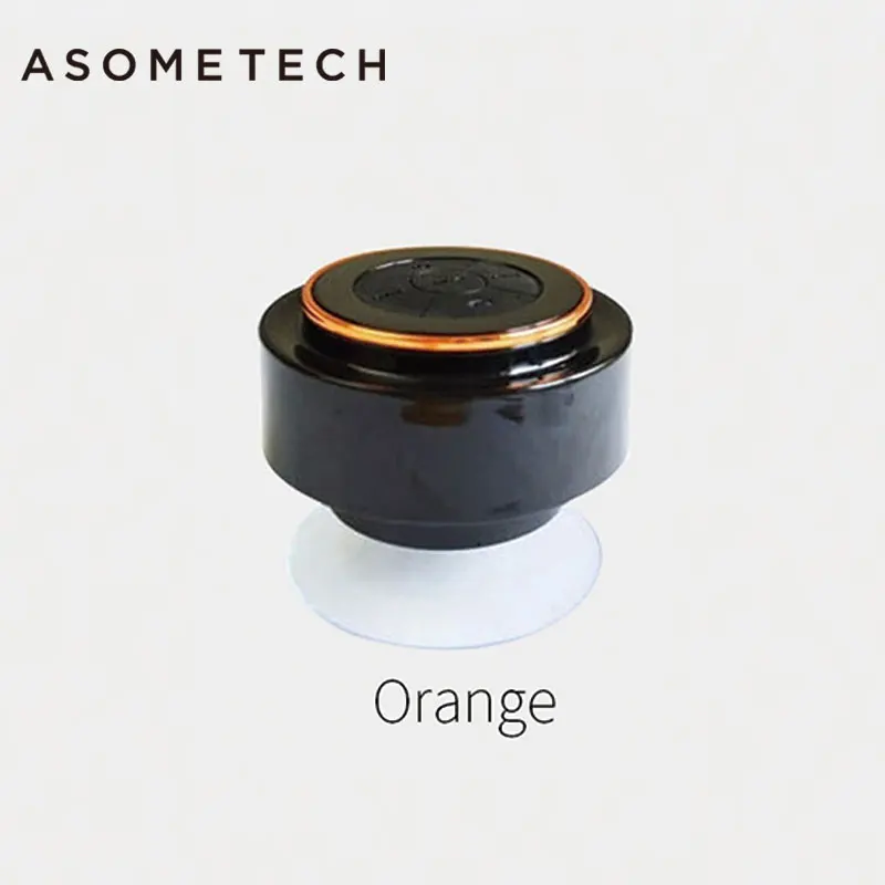 Orange F012 IP67 Водонепроницаемый мини беспроводной Bluetooth динамик для iPhone Xiaomi Xiomi 6 душ ванная комната Портативный Саундбар стерео динамик s - Цвет: Orange