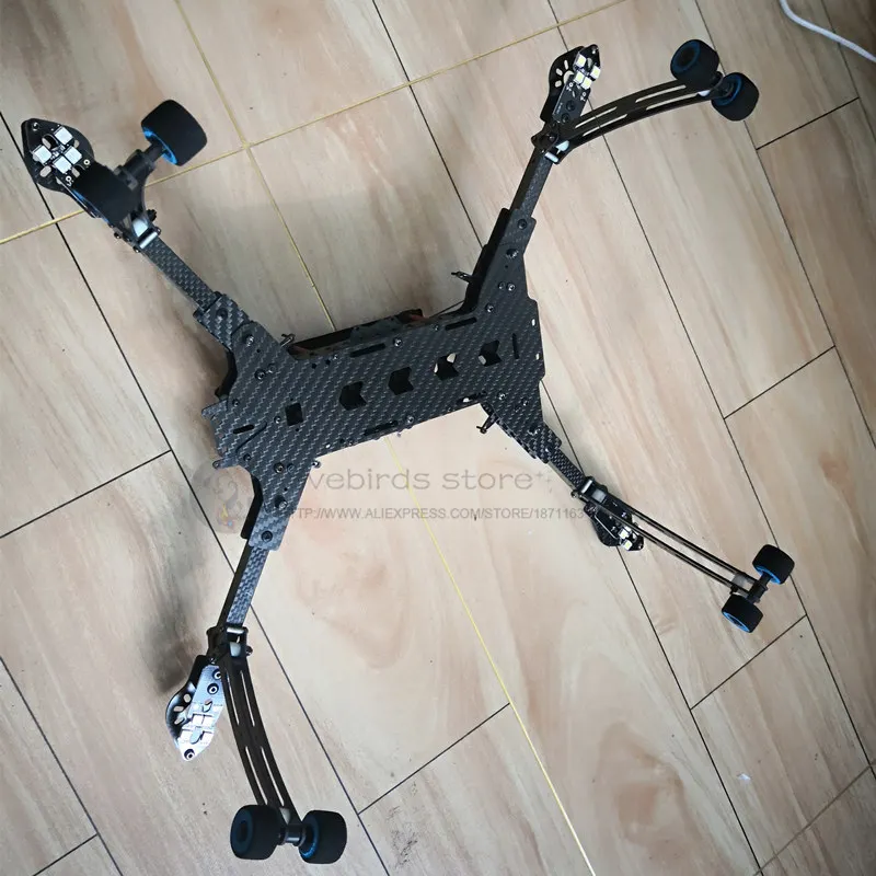 DIY FPV воздушный Дрон DH410 pro складной 3K из чистого углеродного волокна Квадрокоптер