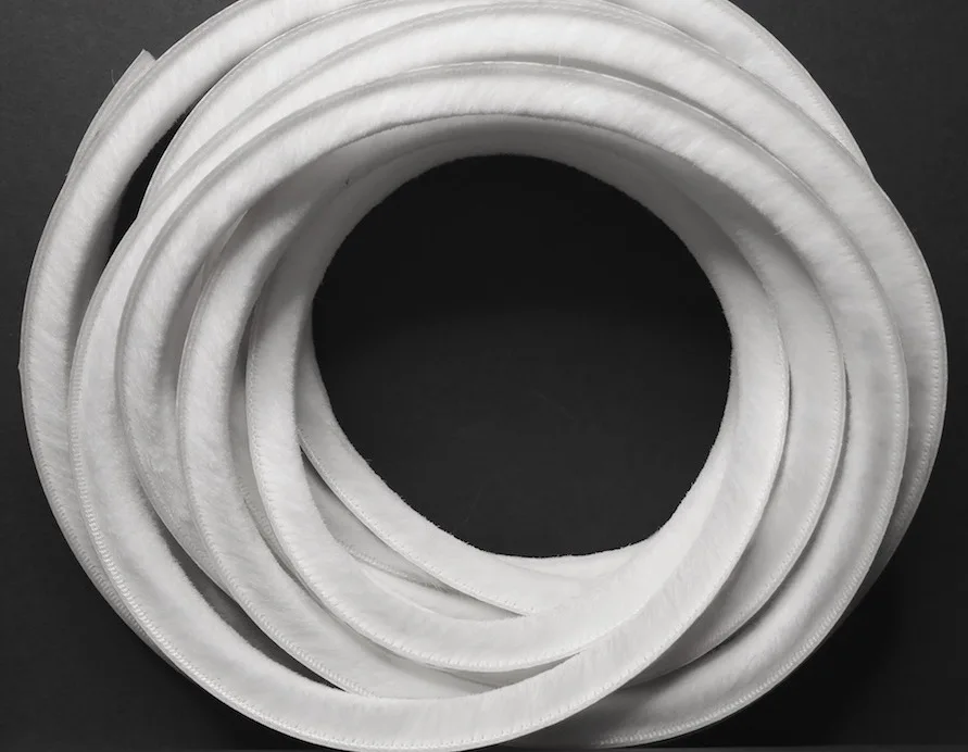 Felt Door Seal & Weather Stripping Brush Frameless Adhesive Pile Window