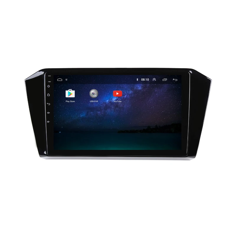 Excellent 10.1" 2.5D IPS Android 8.1 Car DVD Video Player For VW Magotan Passat B8 2015 2016 2017 2018 Radio GPS stereo bluetooth wifi 1