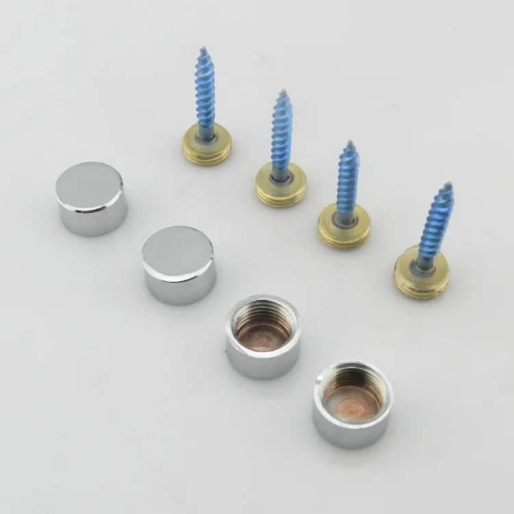 20 pics brass advertising nail acrylic mirror nail screw fixed nail