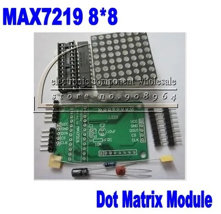 

wholesale 20packs MAX7219 8*8 Dot matrix module display module DIY kit SCM control module