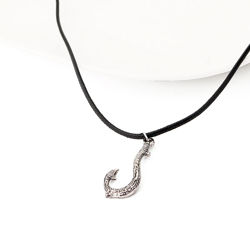 Medium Hook Necklace Sterling Silver | Giles & Brother