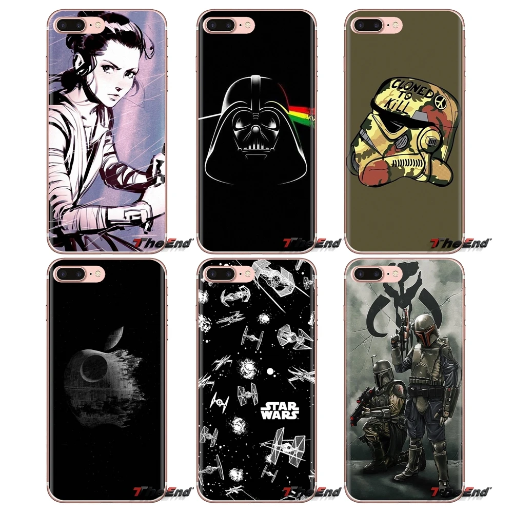 

For Samsung Galaxy S3 S4 S5 Mini S6 S7 Edge S8 S9 S10 Plus Note 3 4 5 8 9 film series Star Wars stormtroopers Phone Shell Covers