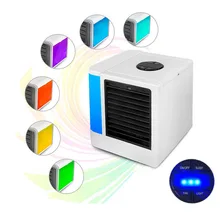 Мини USB портативный кондиционер увлажняюший очиститель 7 цветов освещение офис уличный охладитель воздуха вентилятор подходит для дома