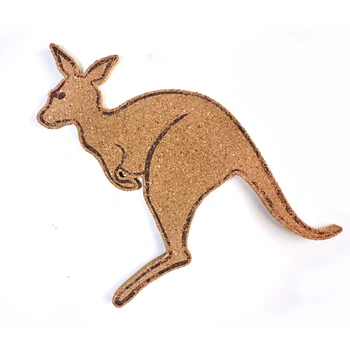 

Kangaroo DIY Cork Board Bulletin Board Message Board Soft Wood Wall Board Printed Cork Wood With Sticker