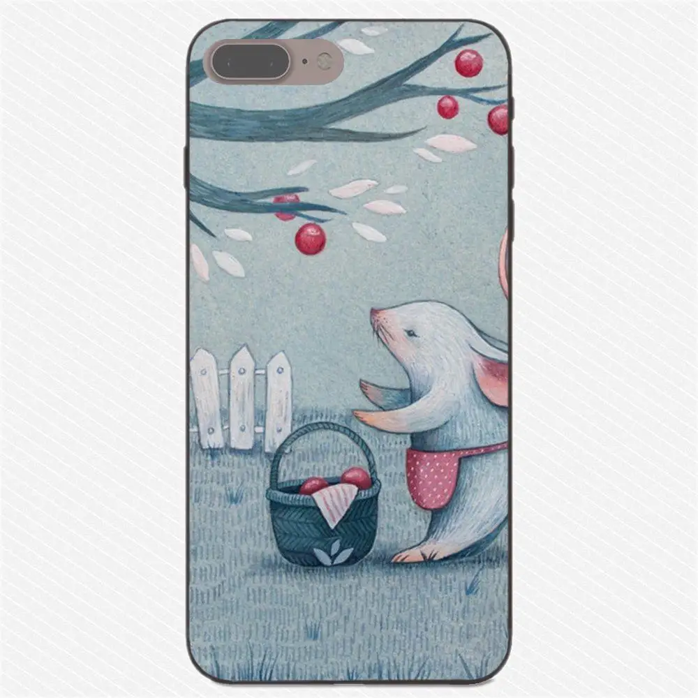 Мягкий роскошный из ТПУ для Xiaomi Redmi Note 2 3 4 4A 4X 5 5A 6 6A Plus Pro S2 Y2 кролик мышь Хомяк