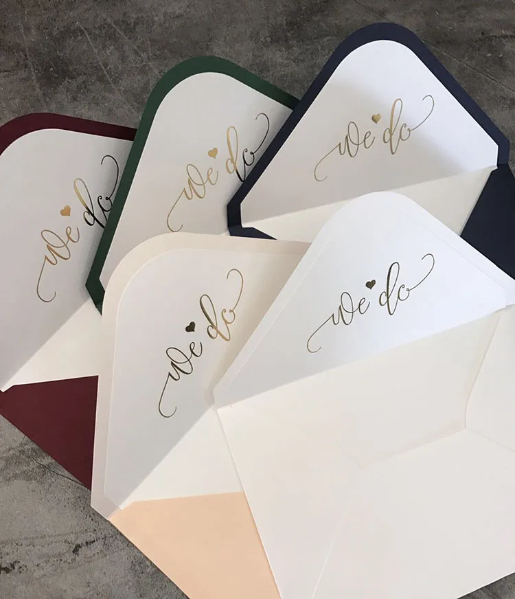 

craft paper invitation envelope 195x135mm
