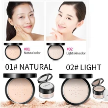 Тональный порошок прозрачный макияж отбеливающий для темной кожи основа под макияж консилер натуральный Невидимый поры основа макияж