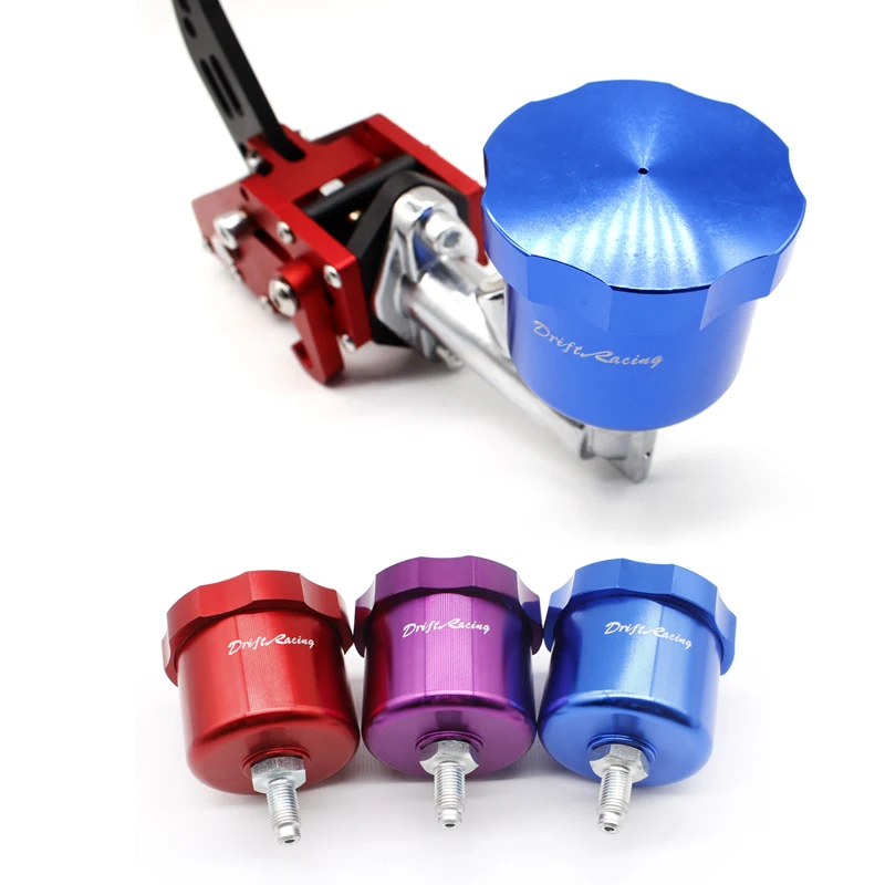 DEFT Car Racing Hydraulic Drift Handbrake Oil Tank Aluminum Drift Hydraulic Handbrake Oil Tank Hand Brake Fluid Reservoir