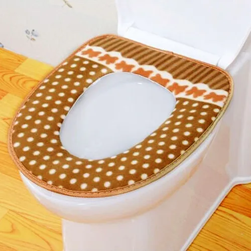 Туалет крышка сиденья крышкой Pad Ванная комната протектор Closestool мягкий теплый Коврики