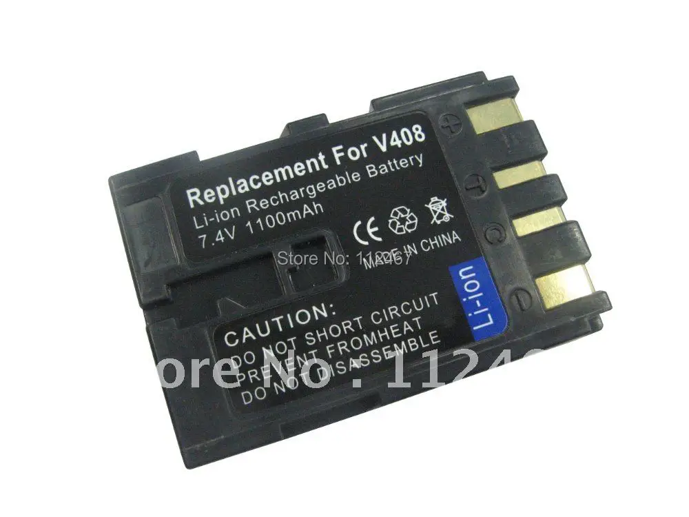 Новый % для JVC V408 BN-V408U/BN-V408 DV2000 D50K DVL100 200 цифровой Камера Батарея K242 | Электроника
