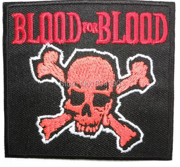 New BLOOD FOR BLOOD Hardcore Punk Band T-Shirt