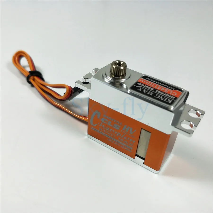

1pc KINGMAX 11.3kg.cm BLS4411HHV high performance Digital Coreless Mini Servo For 500 Class Heli Model