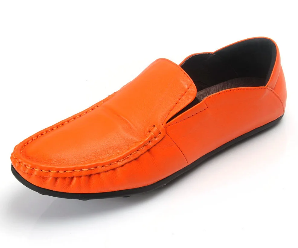 Hombre De Redonda red Mano Nuevo Blue Blue Nuevos Otoño Cuero Casual Primavera naranja dark Hechos Hombres black Zapatos blanco Cómodos Sapato marrón Botas 2019 Punta Masculino A Mycoron TAIqvw