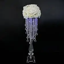 

Free shipment 10pcs/lots crystal wedding centerpiece table centerpiece 73cm tall