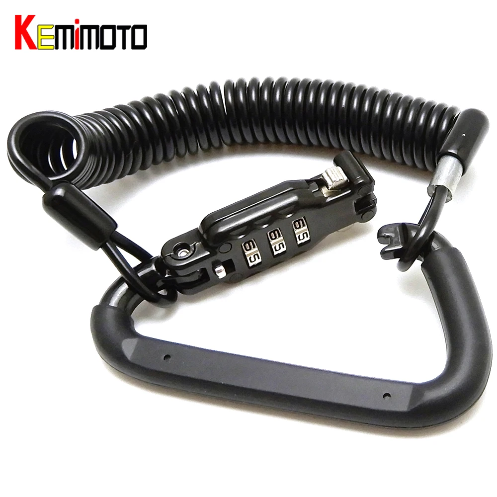 

Password Code Bike Cable Lock Bicycle Combination lock Retractable Cable Lock Cycling Helmet Locks Motorcycle Accessories