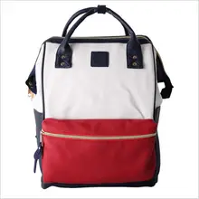 PU Leather Ring Backpack School Bags For Teenagers Male Anello Backpack Sac A Dos Women Mochila
