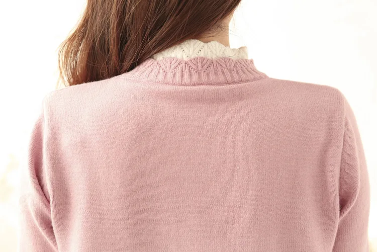 2016 Brand Autumn Women Fashion Lace Turtleneck Pull Femme Solid Cute Bowknot Embroidery Long Sleeve Slim Pullover Sweater 917 2016 Brand Autumn Women Fashion Lace Turtleneck Pull Femme Solid Cute Bowknot Embroidery Long Sleeve Slim Pullover Sweater 917