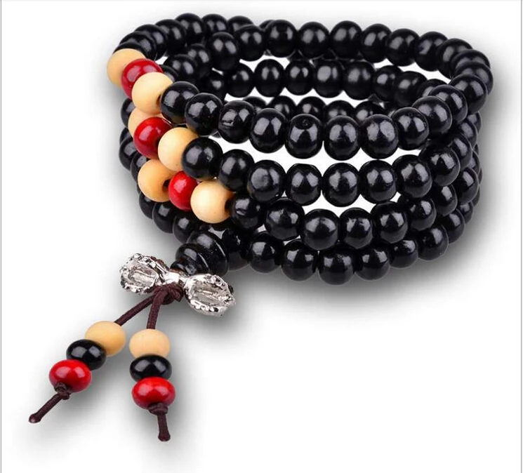 Hot explosion models 8mm bead diameter of 108 Buddha beads font b bracelet b font necklace